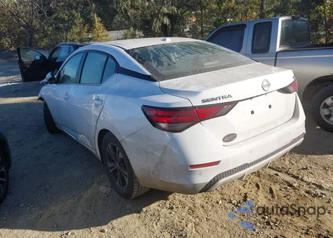 2022 Nissan Sentra Sv Xtronic Cvt z USA, uszkodzony, nr VIN 3N1AB8CVXNY218189